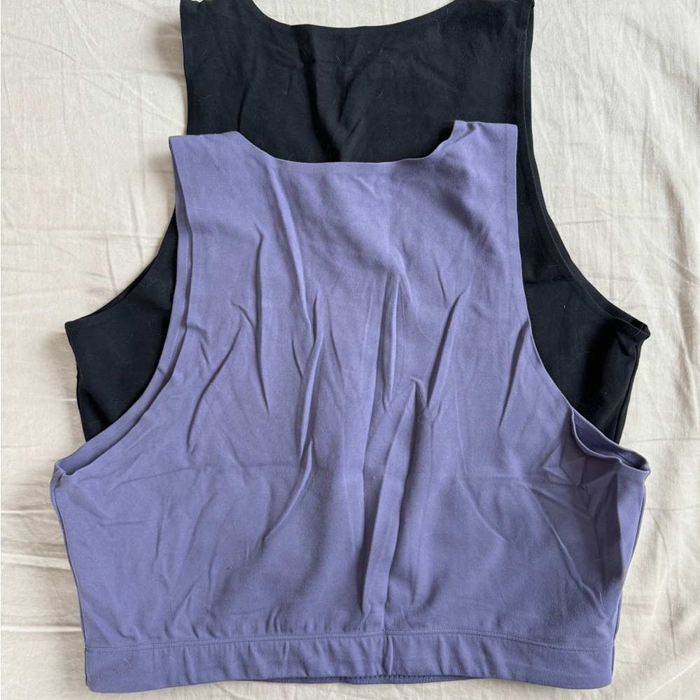 ** REI Butter Soft Crop Tank Top 2x Bundle size Medium ** - Picture 2 of 5